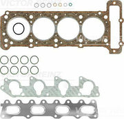 victor cylinder head gasket set for c-class w202, high quality engine gasket for mercedes w202 and s202, gasket installation for mercedes benz Victor Cylinder Head Gasket Set - Quality Replacement for C-Class W202 and S202 (93-00) | M111.920 Victor Cylinder Head Gasket Set - C-Class W202/S202 93-00 victor, c-class-gasket-set, mercedes-gasket, head-gasket, engine-repair, mechanics-tools, car-parts, automotive, ai-generated