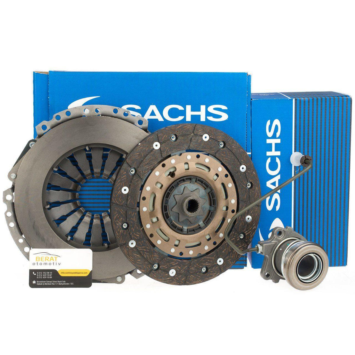 Sachs Chevrolet New Aveo 1.3 Diesel 6 Speed Clutch Kit with Bearing — Clutch & Flywheel