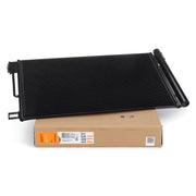 nrf klima radyatörü 35777 front view, nrf klima radyatörü 35777 side view, nrf klima radyatörü 35777 technical specifications NRF Klima Radyatörü 35777 - Compatible with A14xer Z12xep for Corsa D & E, Grande Punto | 22.0 x 13.8 x 0.5 in NRF Klima Radyatörü 35777 - A14xer Z12xep Corsa D & E | Condenser nrf, klima-radyatörü, automotive-parts, car-condensers, car-owners, mechanics, ac-parts, cooling-system, air-conditioning, ai-generated