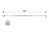 BOSCH Rear Brake Pad Wear Sensor — Brake Sensors & ABS