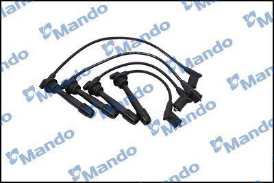 spark plug wiring set for 07-11 accent and elantra, high-quality spark plug wires by mando MANDO Spark Plug Wiring Set | 07-11 Accent 1.5L-1.6L & Elantra | 4 Wires MANDO Spark Plug Wiring Set for 07-11 Accent & Elantra spark-plug-wiring-set, mando, 07-11-accent, elantra, anti-interference, car-accessories, ignition-system, automotive-parts, car-owners, ai-generated