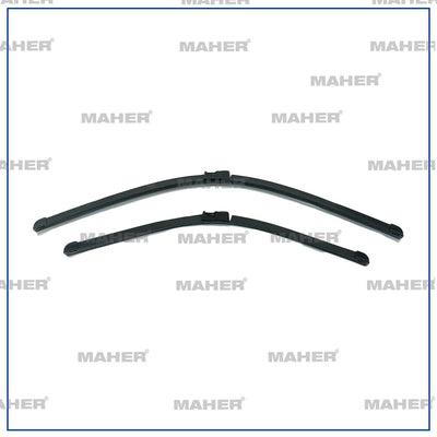 MAHER 11438 Wiper Set VW Golf 5/Caddy/Jetta 3, Audi A3, Skoda Octavia 04-12 — Wipers