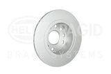 HELLA Pagid Brake Disc 8DD355132-281 - 253mm x 10mm 5x112 — Brake Rotors & Drums