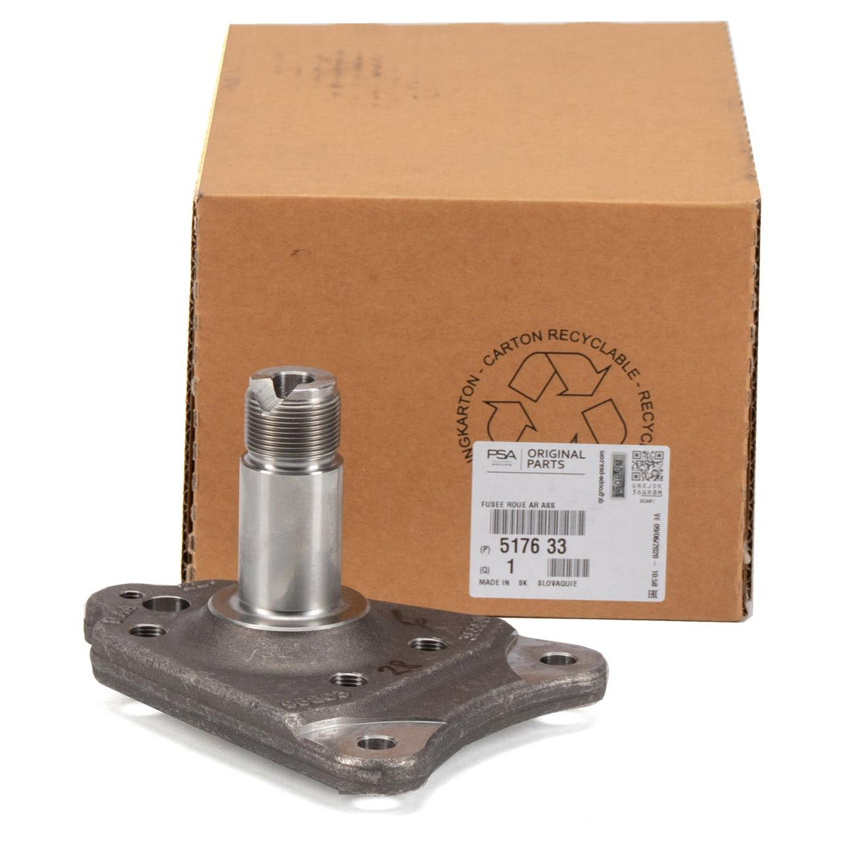 MOPAR (PSA) 5176.33 Citroen Ds3 Rear Axle Carrier 1.6 207 208 2008 C3 C4 Cactus