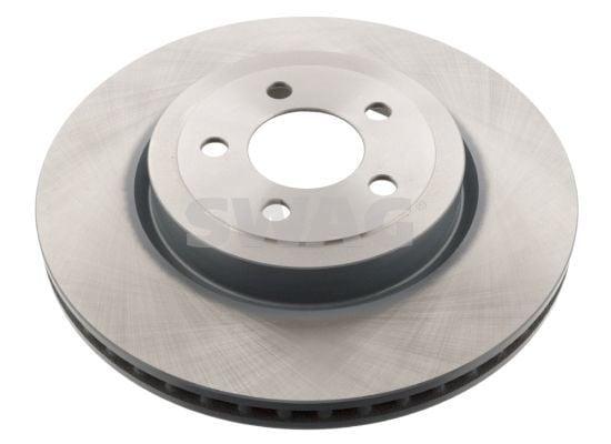 SWAG Front Brake Disc - Chrysler 300C (2004-2012) — Brake Rotors & Drums