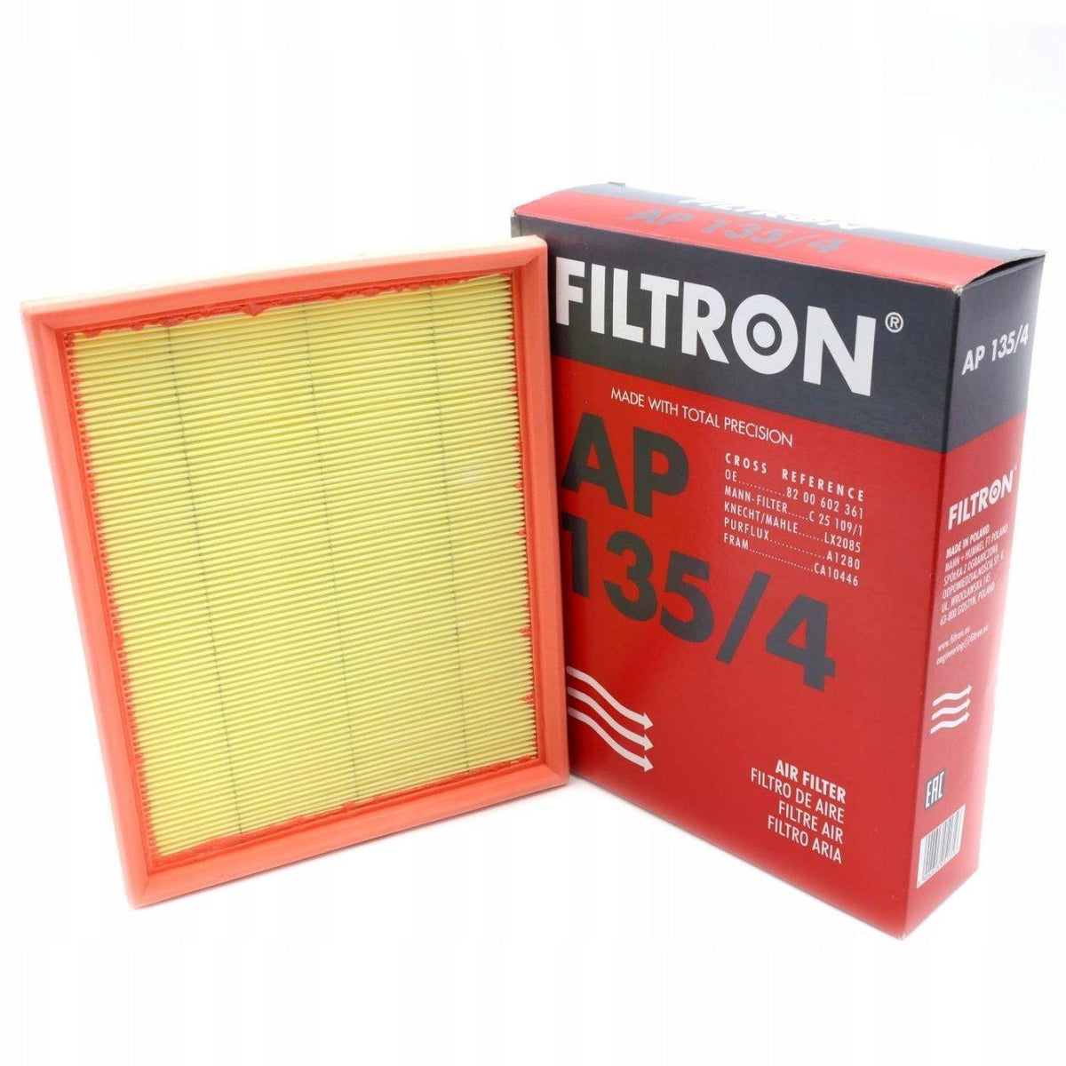 Filtron Renault Latitude Air Filter for Diesel Models 1.5 dCi — Air & Cabin Filters