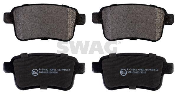 SWAG 60916897 Rear Brake Pad Kangoo III 08-Mercedes Citan 13-21 1.2 TCE 1.5 dCi 1.6 — Brake Pads