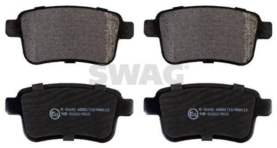 SWAG 60916897 Rear Brake Pad Kangoo III 08-Mercedes Citan 13-21 1.2 TCE 1.5 dCi 1.6 — Brake Pads