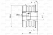 valeo 588006 alternator pulley for fiat opel, technical specifications of valeo alternator pulley VALEO 588006 Alternator Pulley - Essential Replacement for Fiat Opel 1.3Mjet | Technical Specs Included VALEO 588006 Alternator Pulley for Fiat Opel 1.3Mjet valeo, alternator-pulley, fiat-opel-parts, car-repair, mechanic-tools, vehicle-accessories, engine-parts, car-maintenance, auto-parts, ai-generated
