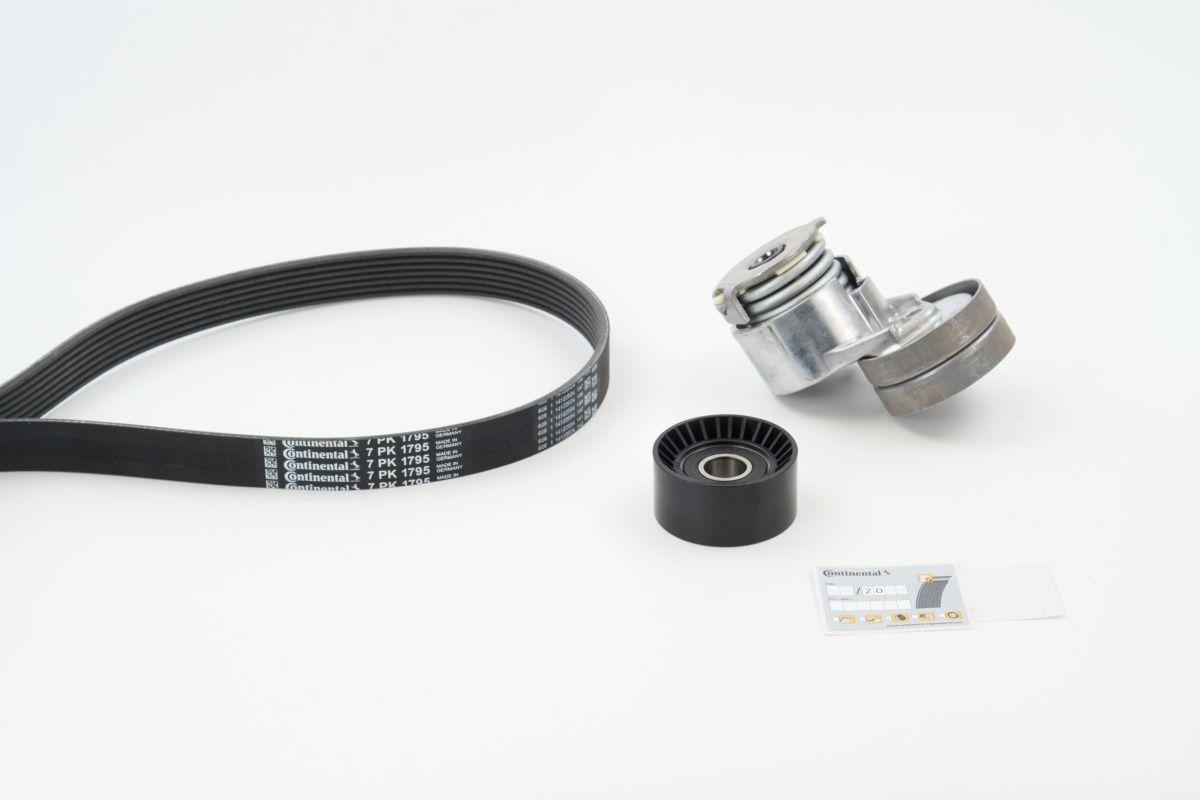 CONTINENTAL CTAM 7PK1795K2 V-Belt Set Laguna II-III / Duster 1.9-2.0 16 V 01-> — Belts