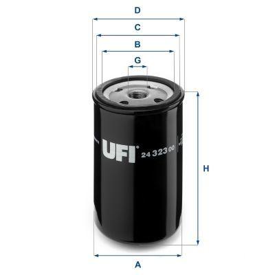 UFI Fuel Filter - Scania 3-Series 93 / 113 90-96 — Fuel Delivery