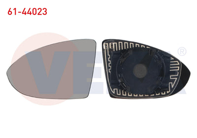 Veka 61-44023 Mirror Glass Left Heated Aspheric VW Golf VII — Mirrors