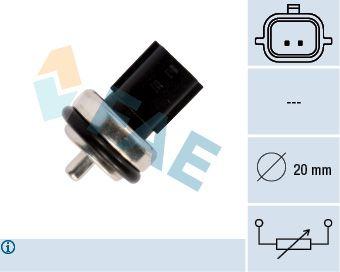 FAE 33811 Temperature Sensor 06-Clio.III-Mgn.II-Kng-Lgn-Scenic-Fluence-Traffic — Temperature Sensors & Switches