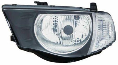 DEPO Left Headlight for Mitsubishi L200 2009-2010 - H4 Bulb — Headlights