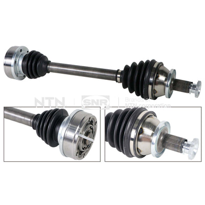 SNR DK54053 Axle Complete Left Front VW Polo 10-14 /Ibiza 09-15 /Toledo 13-15 /Rapid 13-22