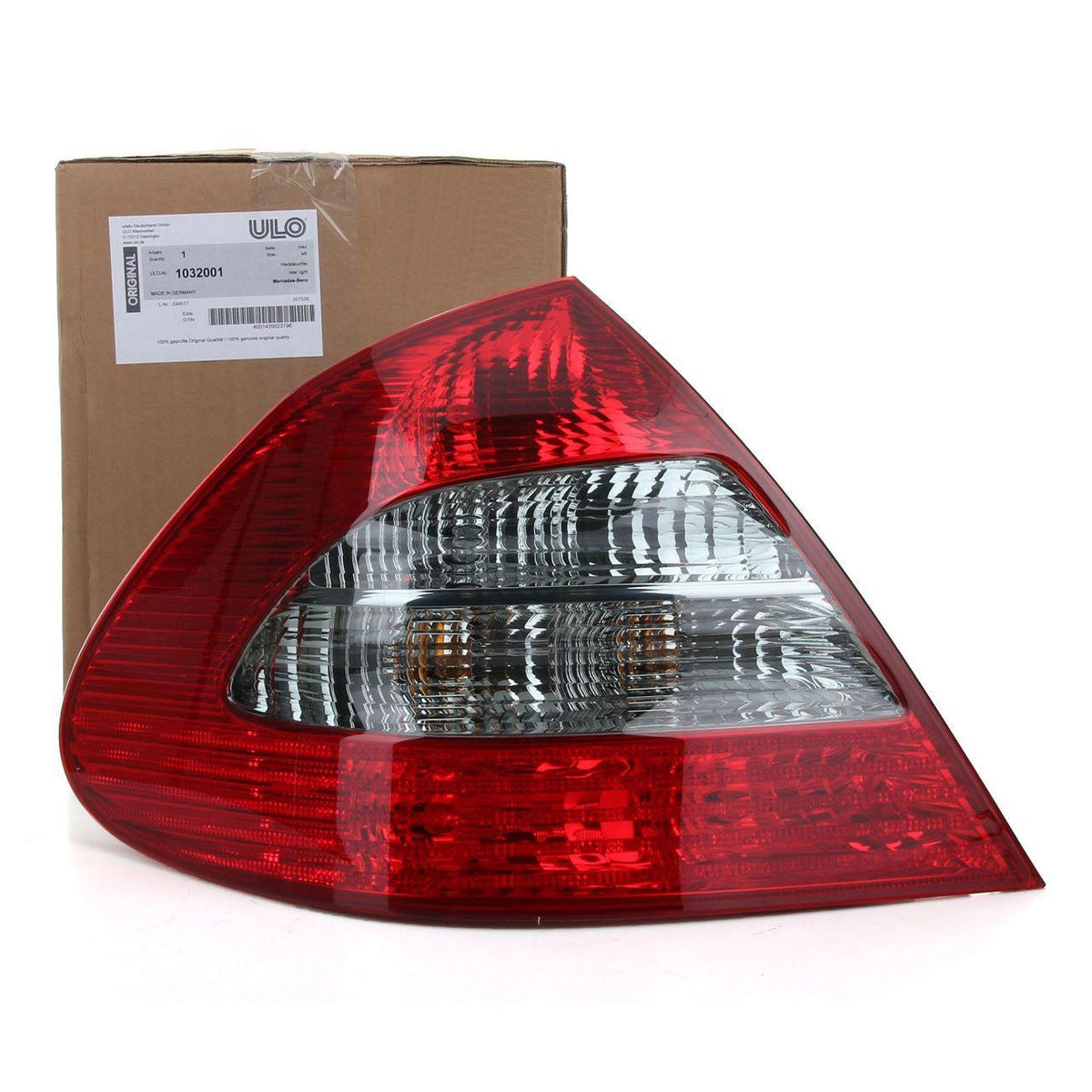 ULO Mercedes W211 Left Stop Lens - Elegance Series 2006-2009 — Tail, Signal & Reflectors