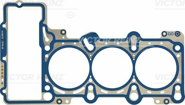 victor-reinz-metal-gasket-cylinder-head-85mm, victor-reinz-gasket-black-metal-design Victor Reinz 61-37910-00 - Metal Gasket for Cylinder Heads | 85mm Diameter Victor Reinz Metal Gasket - 85mm Cylinder Head victor-reinz, metal-gasket, cylinder-head, engine-parts, automotive, car-maintenance, mechanics, vehicle-repairs, sealing-solutions, ai-generated