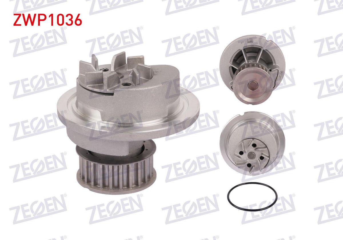 Zegen ZWP1036 Water Pump Opel Astra G 1.6 16V 1998-2005 / Astra G 1.4 16V 1998-2005 / Corsa C 1.4 2 — Water Pump & Thermostat