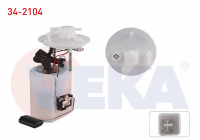Veka 34-2104 Fuel Tank Level Float 3.5 Bar Hyundai Accent Blue 1.4 Cvvt 2012-/ Accent Blue 1.6 Cvvt 2012-/ Kia Rio III 1.25 Cvvt 2011-2014 / Kia Rio III 1.4 Cvvt 2011-2014