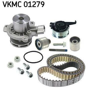 SKF VKMC01279 Water Pump & Timing Belt Kit - Compatible with Crafter, Golf VII, Transporter T6 — Water Pump & Thermostat