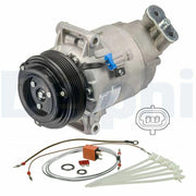 delphi-ac-compressor-astra-h-1-9d, delphi-tsp0155802-compressor-front-view, delphi-tsp0155802-compressor-back-view Delphi AC Compressor - TSP0155802 for Astra H 1.9D | For Car Owners & Mechanics Delphi AC Compressor for Astra H 1.9D | Efficient Cooling delphi, ac-compressor, astra-h, 1-9d, car-owners, mechanics, auto-parts, vehicle-cooling, automotive, ai-generated