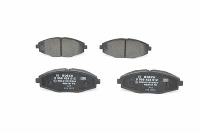 BOSCH Brake Pad Set - Low-Metallic Design for Lanos, Matiz, Spark — Brake Pads