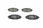 bosch brake pad set for lanos, brake pads for matiz and spark, low-metallic brake pad features BOSCH Brake Pad Set - Low-Metallic Design for Lanos, Matiz, Spark | ECE-R90 Approved BOSCH Brake Pad Set for Lanos, Matiz, Spark bosch, brake-pads, car-parts, low-metallic-material, 737-2006-lanos, 2005-matiz, 2005-spark, car-maintenance, ai-generated, braking-system
