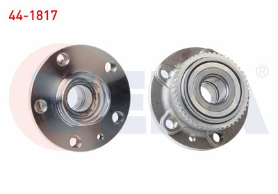 Veka 44-1817 Wheel Hub Left-Right Rear with Bearing Fiat Scudo (220P) 1.9 D 5 Lug with ABS 1996-2006 — Hub Assemblies
