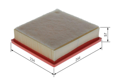 Bosch F026400737 Air Filter Mitsubishi L200/Fullback/Pajero 2.2/2.4 DI-D 15-> — Air & Cabin Filters