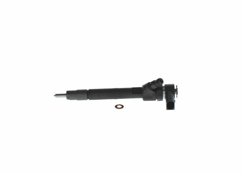 bosch 0445110139 injector for 04-vito, injector showing common rail technology, fuel-air mixture injector with ring type gasket BOSCH 0445110139 Injector - Common Rail Technology for 04-Vito (W639) | Car Owners & Mechanics BOSCH 0445110139 Injector for 04-Vito W639 bosch, injector, common-rail, auto-parts, fuel-air-mixture, car-maintenance, mechanics, 04-vito, vehicle-performance, ai-generated