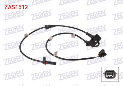 Zegen ZAS1512 ABS Sensor Front Left Suzuki Swift IV 2010-2020 — Brake Sensors & ABS