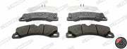 ferodo fdb4064 front brake pads, ferodo brake pads packaging, close up of ferodo fdb4064 brake pads FERODO FDB4064 Front Brake Pads - Compatible with Touareg, Q7, Cayenne, and Panamera | 15.7mm Thickness FERODO FDB4064 Front Brake Pads - 11-Touareg Q7 Cayenne Panamera ferodo, front-brake-pads, brake-system, car-accessories, car-enthusiasts, vehicle-owners, brembo, premium-braking, automotive, ai-generated