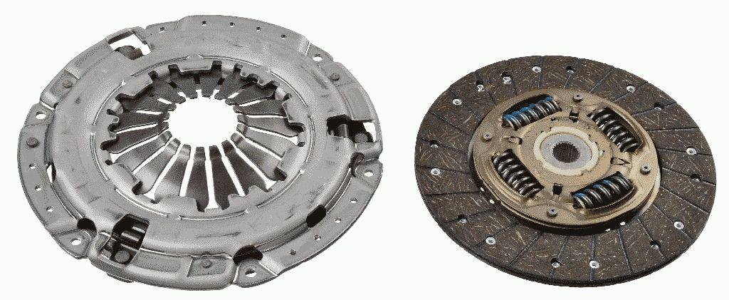 Sachs 3000950661 Clutch Kit (Opel Astra J Gtc 1.8 11-15 Mokka 1.6 12-Zafira 1.8 11-Chevrolet Cruze 1.8 11 — Clutch & Flywheel