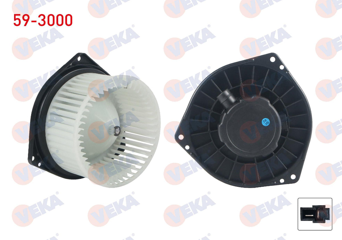 Veka 59-3000 Heater Motor Mitsubishi L 200 (Kbt,Kat) 2.5 DiD 2004-2015 — Heater & Blower