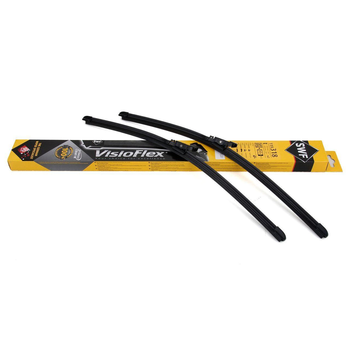 SWF 119318 Bmw 1 Series E81-E87 Body Front Wiper Blade Set Mini R58 R59 R61 — Wipers