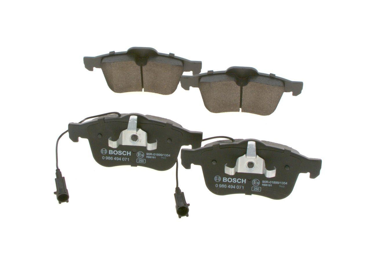 Bosch 0986494071 Brake Pad Front Wva 24339 / 340 (Alfa Romeo 159 1.8Mpi 1.9Jts 2.2Jts-Spider 2.2Jts 05 -) 0986Tb — Brake Pads