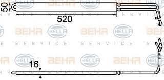 BEHR-MAHLE Opel Insignia Steering Fluid Cooler — Behr Mahle, Oil System