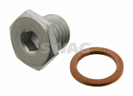 SWAG Oil Drain Plug 1-Seri (E81-E87-E88) 3-Seri (E46-E90-E93-E92) 5-Seri (E34-E39) X5 + Gasket 13mm — Oil System
