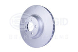 HELLA Pagid 8DD355110-001 - Premium Brake Disc for BMW E65, E66, E67 — Brake Rotors & Drums