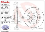 BREMBO Disc Brake Front 280mm for Suzuki SX4 S-Cross & Vitara — Brake Rotors & Drums