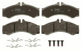 TRW GDB1288 Brake Pads - Front/Rear for VW LT 1997-2007 & Mercedes Sprinter 1995-2006