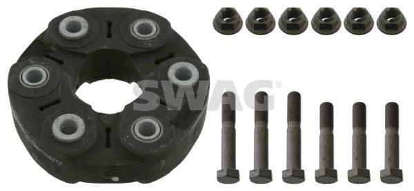 swag rear bushing set for bmw models, SWAG 20943527 rear bushing specifications, rear bushing installation example SWAG 20943527 - Rear Bushing Set for BMW E81-E88, F10-F11, F01-F02-F03, X1 | Durable Automotive Component SWAG 20943527 Rear Bushing Set for BMW Models swag, bmw-parts, rear-bushing-set, automotive-components, mechanics, car-owners, automotive-repair, durable-parts, replacement-parts, ai-generated