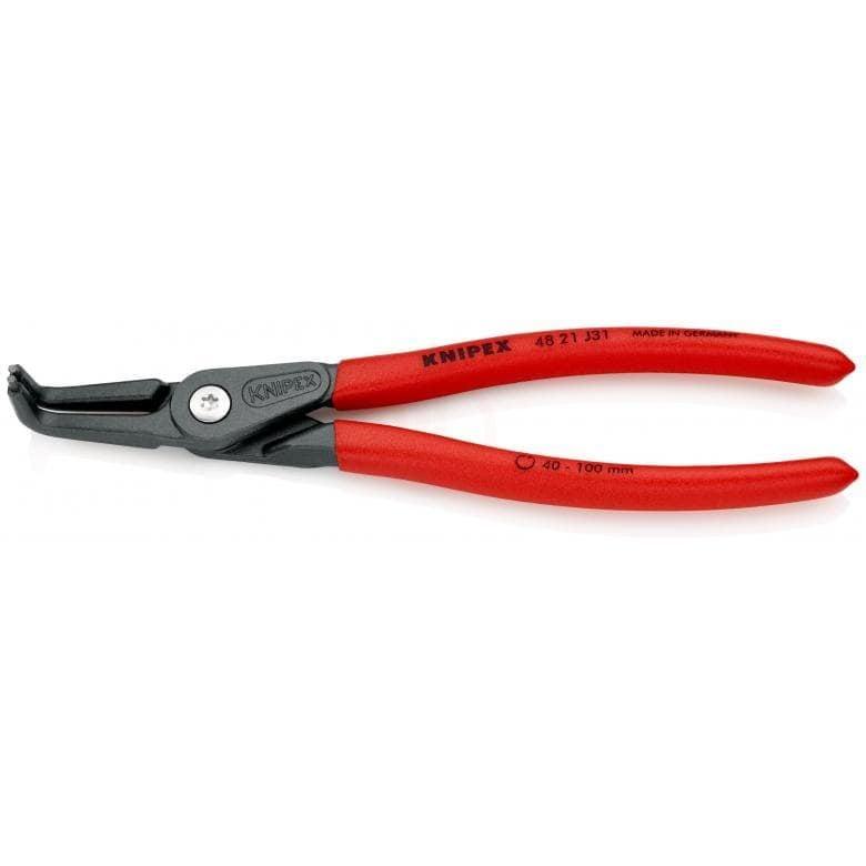 Knipex 48 21 J31 Heavy Duty Angled Internal Circlip Pliers