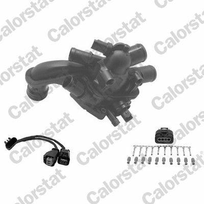 vernet thermostat TEK2110.105J for Mini Cooper, thermostat 105C opening temperature detail VERNET Thermostat 105°C - TEK2110.105J for 2007 Mini Cooper | 1.6L Engine Vernet Thermostat 105°C for Mini Cooper | TEK2110.105J thermostat, vernet, mini-cooper, car-parts, 105c, cooling-system, engine-maintenance, mechanics, auto-repair, ai-generated