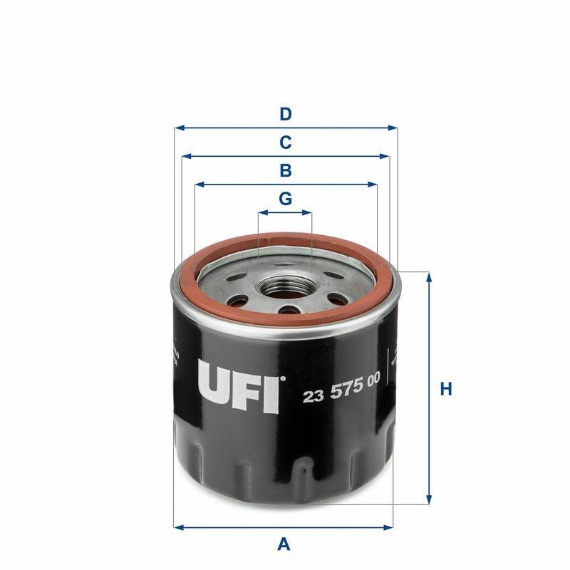 UFI Oil Filter - Compatible with VW Caddy, Golf and 2 more models — Oil Filters