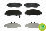 FERODO FDB1669 Front Brake Pads - Brake Pad Set for Honda Civic 2007-2011