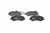 BOSCH 0986494844 Brake Pads Front - Low-Metallic, ECE-R90 Certified