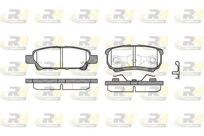 ROADHOUSE 21051.02 Brake Pad Sebring 07 — Brake Pads