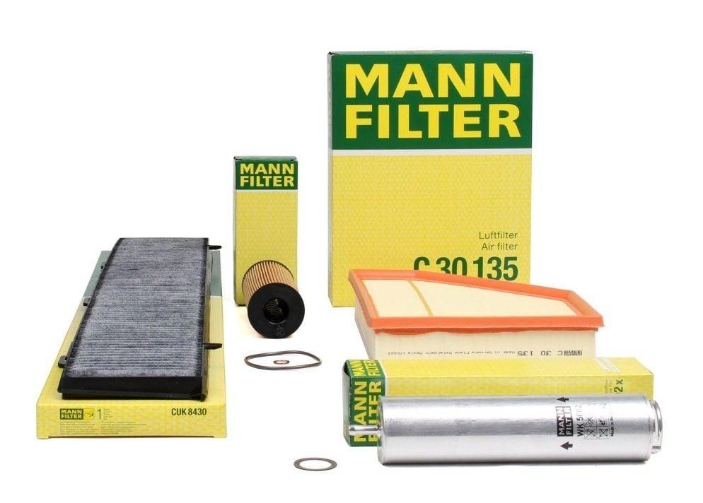 Mann BMW 320d E92 Periodic Maintenance Filter Set - Filters — Maintenance & Service Kits