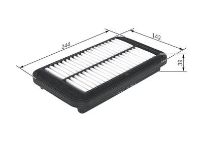 Bosch F026400231 Air Filter Suzuki Alto 2009 > — Air & Cabin Filters